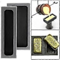 Miniatyrbillede 5 af 5: 2 stk. 1 kg 665 G Grafit Ingot Form Digel Metal Støbeform Grafit Digel Form Til Guld Me
