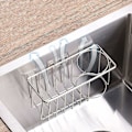 Miniatyrbild 4 av 5: Diskho Tidy, Bogeer Bestickavrinnare - Köksborste, Svamp, Handdukshållare-Diskho Caddy-Diskarrangör-Vägg Caddy Förvaring-Rostfritt Stål Diskho D