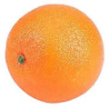 Miniatyrbillede 5 af 5: 4 stk. Blød Plastik Simulation Orange Frugt Boligdekoration Bourgogne