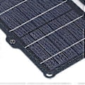 Miniatyrbilde 3 av 4: Solcellepanel 8W 5V 02A Dobbel USB-utgang Bærbart Sammenleggbart Solcelleladepanel for Utendørsbruk