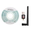 Miniatyrbilde 1 av 5: 802.11n/g/b 150Mbps USB2.0 Nettverk LAN-kort WiFi Trådløs Adapter Med Antenne