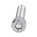 Pikkukuva 4 / 4: 4 kpl Kuusiokoloruuvi A2 ruostumaton teräs 1,25 mm hienokierre kiinnitystarvike M10x40