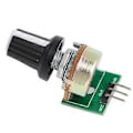 Miniatyrbilde 2 av 4: 10K Potensiometer Modul Justerbar Motstand Enkel Omdreining Rotary Modul Analog Utgang 05V
