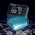 Miniatyrbild 4 av 5: Digital Display Ström Voltmeter 50-300v Ac Wattmeter Multifunktionell Elmätare Effektdetektor