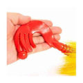 Miniatyrbilde 3 av 5: Ing Lokkeflue Krok Salt Lokke Myk Flue Med Doble Kroker Gul