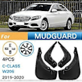Miniatyrbild 2 av 5: 4 ST Bil Stänkskydd Mud Flaps Splash Mud Guard för W205 C-Klass 2015-2020 C180 C200 C300