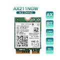 Miniatyrbild 2 av 5: Ax211ngw Wifi 6e M.2 Key E Cnvio2 Dual 2.4ghz/5ghz Trådlös 802.11ac Bluetooth 5.