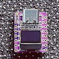 Miniatyrbild 5 av 5: Esp32 C3 Kort Med 0.42 Tums Lcd Risc-v Tand S För Microprython Expans