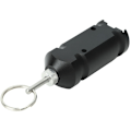Miniatyrbilde 2 av 5: 4,5V Trigger Alarm for Campingtelt Perimeter Aluminiumlegering Hagebruk Rekvisita Svart
