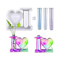 Miniatyrbillede 2 af 5: Harpiksform S Silikone Epoxy Billedrammer Form Plantevase Harpiksform