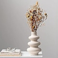 Miniatyrbild 4 av 5: Keramisk Vas Bei Blomkruka Hem R Blomsterarrangemang Skrivbord