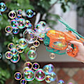Miniatyrbild 2 av 5: Helikopter Bubbelmaskin Med Bubu-ljud Och LED-lampor, Automatisk Bubbelmaskin Kreativ Bubble Maker Gåva För Pojkar Flickor (d-4-)