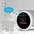 Miniatyrbild 2 av 5: Wifi Naturgassensor Brännbar Hushålls Smart Gaslarm Detektor Läckagesensor Wifi Temperaturdetektorer EU-kontakt