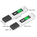 Miniatyrbillede 2 af 4: PH TDS Meter Combo 0.01pH Høj Præcision Pen 2% Uddata Nøjagtighed 3 i 1 EC Temperatur Tester (A2(hvid) PH02SL(hvid) )