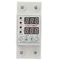 Miniatyrbilde 1 av 4: Over- og underspenningsvern Strømbegrensning Forsinkelse Justerbar Smart Selvtilbakestillingsenhet AC220V 40A (140A Overstrøm)