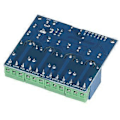 Miniatyrbild 2 av 4: Relämodul 4 Kanaler LED-indikator Övergångsskydd 8-bitars Mikrokontrollerchip USB Lång Livslängd Reläbrytare