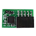 Miniatyrbillede 2 af 5: 10Pin SPI TPM 2.0 Modul Trusted Platform TPM 2.0 Horisontal Trusted Platform Modul til -AOM-TPM-Parallel(B)
