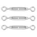 Miniatyrbillede 2 af 5: Rustfrit stål 304 øje & øje spændskrue wire reb spænding (5 stk)