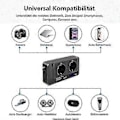 Pikkukuva 5 / 5: 200 W auton invertteri, jännitemuunnin 12 V - 220 V älykkäällä LCD-näytöllä, 2 pistorasiaa ja 4 USB C -liitäntää