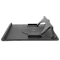 Miniatyrbillede 4 af 4: Computer Base Justerbar Tablet Support 360&#8209;Graders Rotation Plastik Sort 7&#8209;Trins Hældning