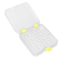 Miniatyrbild 4 av 5: 16 st/förpackning Tandprotesbox i plast med film Transparent tandvårdsförvaringslåda för proteser