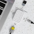 Miniatyrbild 4 av 5: 3-i-1 USB C Hub Adapter Typ C till HDMI-kompatibel USB 3.0 Adapter -b