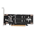 Pikkukuva 1 / 5: PCI-E X16 - M.2 NVME -laajennuskortti 4 täyden nopeuden portilla VROC:lle RA:ta varten