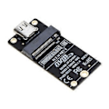 Miniatyrbild 1 av 5: TYPE-C till M2 Adapter M2 NVMe SSD-kapsling Adapter M.2 M-Key till USB 3.1 Type-C