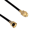 Miniatyrbillede 3 af 5: 2 stk./lot 2,4 GHz 3dBi Wifi 2,4g Antenne Rp-sma Trådløs Router+pci U.fl Ipx Til Rp Sma Ma