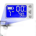 Miniatyrbild 3 av 5: 2st 24v 36v Justerbar Elektrisk Scooter Instrument Display Skärm Växel Accelerator För 5.5 Tum