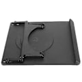 Miniatyrbillede 1 af 4: Computer Base Justerbar Tablet Support 360&#8209;Graders Rotation Plastik Sort 7&#8209;Trins Hældning
