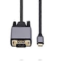 Miniatyrbilde 2 av 4: Slitesterk Type C Til Vga Konverter Ledning Utvid Speil Skjermer