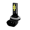 Pikkukuva 2 / 5: 2kpl Mini Canbus LED Auton Ajovalot 6000K 1200LM H1 H3 H7 H8 H11 881 9005 9006 12SMD 3030 LED Lamppu Sumuvalot Auto
