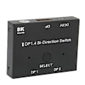 Miniatyrbillede 4 af 5: DisplayPort Switch 2x1/1x2 DisplayPort Bidirectional Switch Understøtter 8K 30Hz 5K 60Hz 4K 120Hz/60Hz til Skærm Laptop