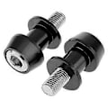 Miniatyrbilde 5 av 5: 2x Motorsykkel Cnc Svingarm Spole Slider Stativ Bobbins 10mm For Ninja 250 Er6 Z 250 Er6f