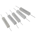 Miniatyrbillede 4 af 4: 5 stk. 10w Watt 15 Ohm 5% Trådkeramisk Cement Or