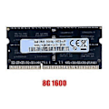 Pikkukuva 2 / 5: DDR3 8GB kannettavan tietokoneen RAM-muisti 1600MHz PC3-12800 1.35V 204 Pins SODIMM tukee Dual Channel -tilaa AMD Lap -kannettaville