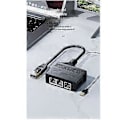 Miniatyrbilde 3 av 5: Rj45 Nettverks Splitter Adapter Hann 1 Dra 3 1000Mbps Høyhastighets Grensesnitt Nettverksdistributør Adapter