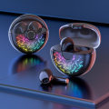 Pikkukuva 1 / 5: Upea RGB-valaistus Bluetooth 5.1 -meluntapoistavat älykkäät kosketusohjaimella varustetut Bluetooth-kuulokkeet Surround-äänellä ja pitkäkestoisella akulla