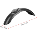 Miniatyrbillede 5 af 5: Holdbar Ydre Forreste Skærm Reservedel til Xiaomi Mijia M365 Elektrisk Scooter
