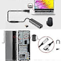 Pikkukuva 4 / 4: Jatkokaapeli Type-c Uros-Naaras Usb-Liitin Jatkokaapeli 1m Tietokoneelle