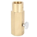 Miniatyrbilde 4 av 4: CO2 Adapter Inflasjonsventil Deler Bryggeutstyr Kobling Messing Tr21&#8209;4 til W21.8&#8209;14&#8209;RH