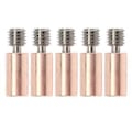 Miniatyrbillede 1 af 4: 5 STK Bimetal Varmebryder Ti Legering Kobber Varmebryder Udskiftning til Prusa I3 MK3 MK3S 3D Printer Glat