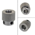 Miniatyrbild 2 av 5: MK7 MK8 Extruder Drivhjul i Rostfritt Stål 36 Tänder Extruderhjul Remhjul för 3D-skrivare (5mm/0.2'' Hål)