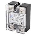 Miniatyrbilde 1 av 4: 10A Solid State Relé DC Kontroll AC SSR Halvleder Relé Modul 24-480VAC Lastspenning