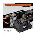 Miniatyrbillede 5 af 5: Grafikkort GPU Adapter 180 Graders U-vending Konnektor 12+4p 16p Til 16p Til Stationær Cha