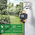Miniatyrbillede 4 af 4: Vandgennemstrømningsmåler 3/4 Tomme Gevind Automatisk Digital Vandgennemstrømningsmåler til Havevanding