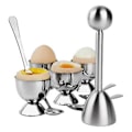Miniatyrbilde 1 av 5: Less Stål Eggseparator, 4 Skjeer, 4 S, 1 Fjerner