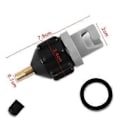 Miniatyrbild 2 av 5: Multifunktionell Luftpumpsventiladapter Uppblåsbar SUP Schrader Ventiladapter Tillbehör Luftpumpomvandlare för Uppblåsbar Kajak Båt Flotte Pump