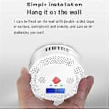 Miniatyrbillede 4 af 5: Tuya Wifi Kulilte Detektor med LCD Display 70DB Alarm Lyd CO Gas Sensor Hjem Sikkerhedsbeskyttelse Smart Life